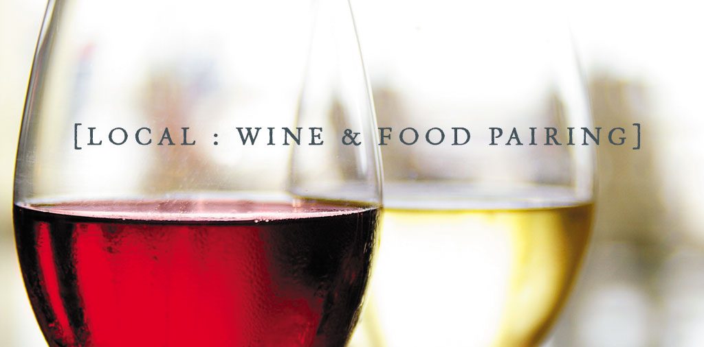 Local wine and food pairing